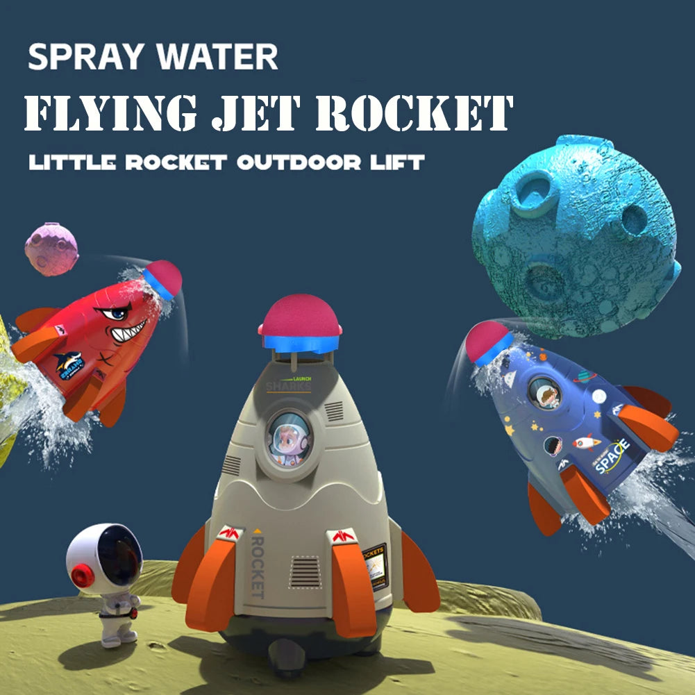 Water Powered Rocket Launcher Sprinkler
