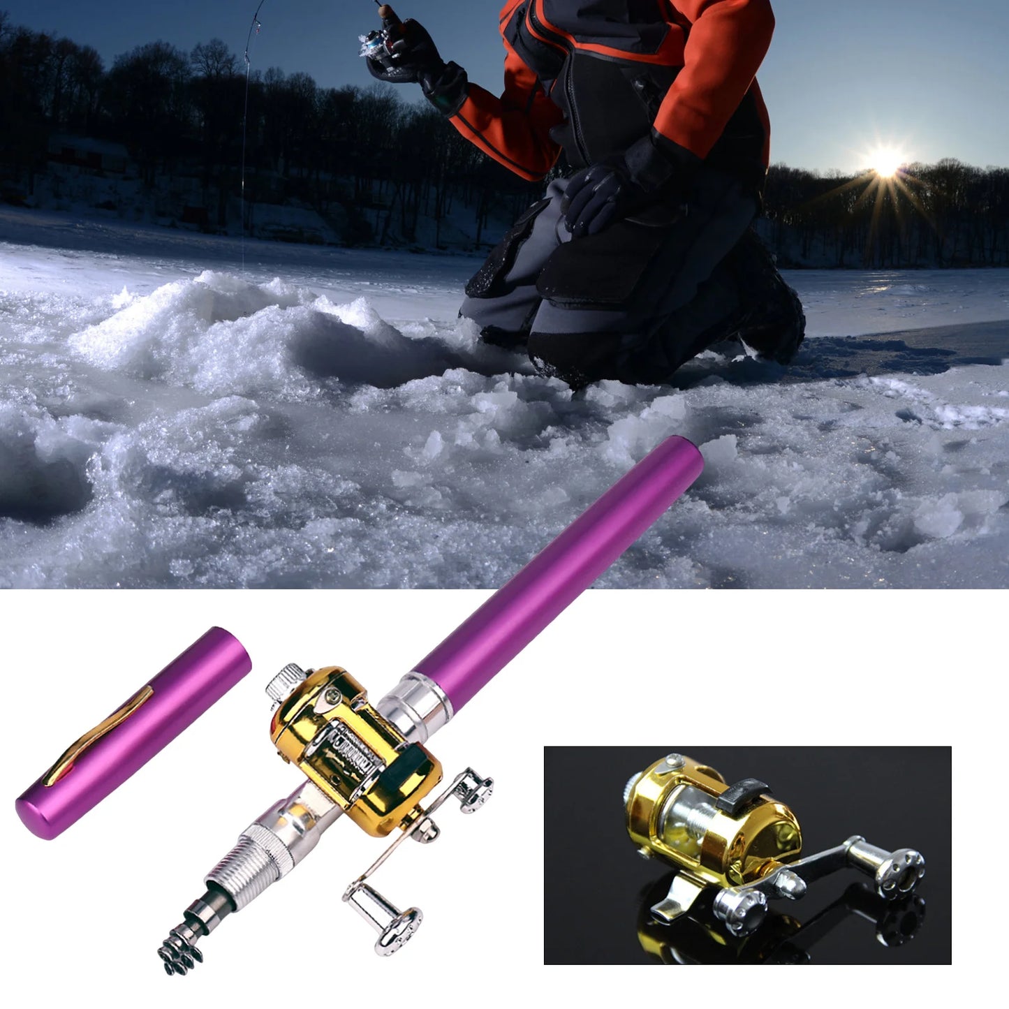 Mini Fishing Rods for Fishing Enthusiast/ Collectors