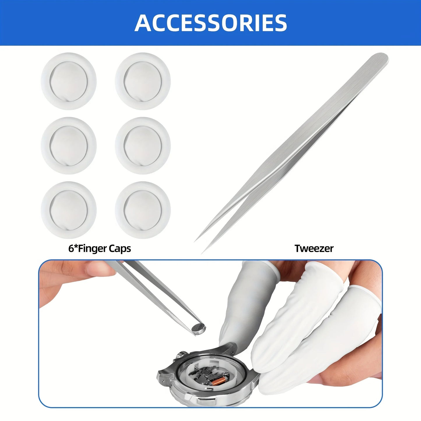 Watch Repair Kit, Professional Repair kit Watch 224pcs,