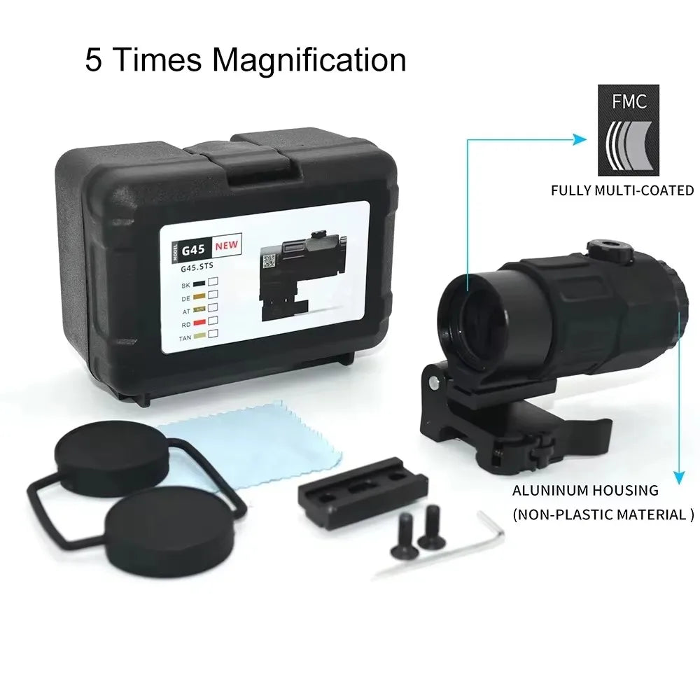 Magnifier Scope With Detachable Mount