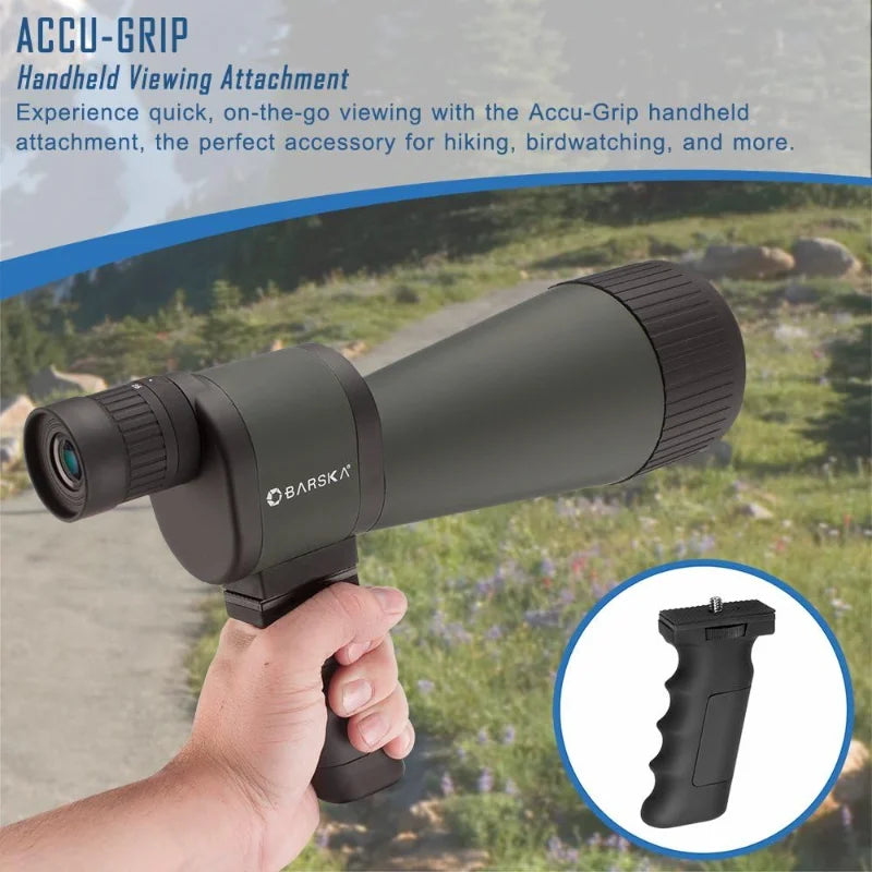 Barska Benchmark Spotting Scope with High Zoom Power, and Carrying Case
