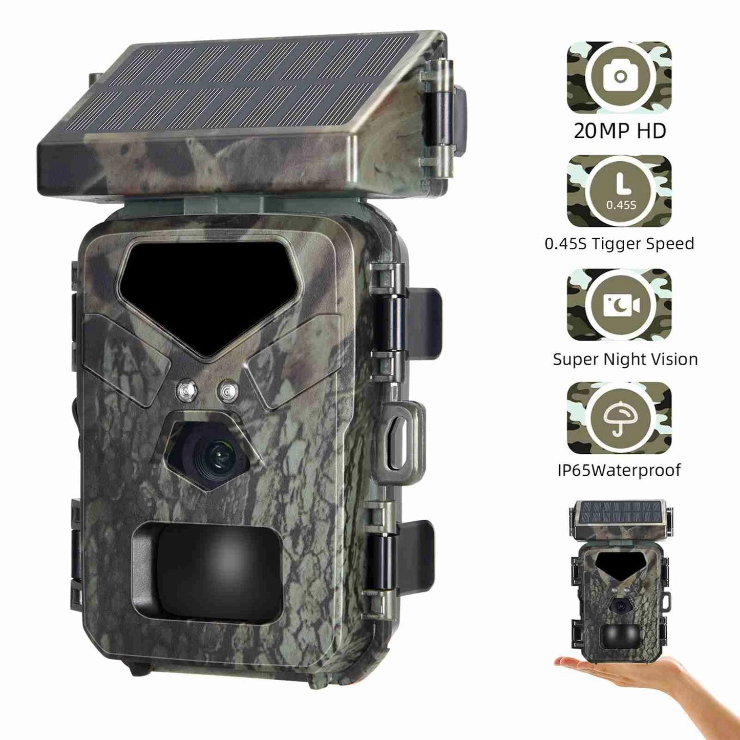 Night Vision Motion Activated Game Camera
