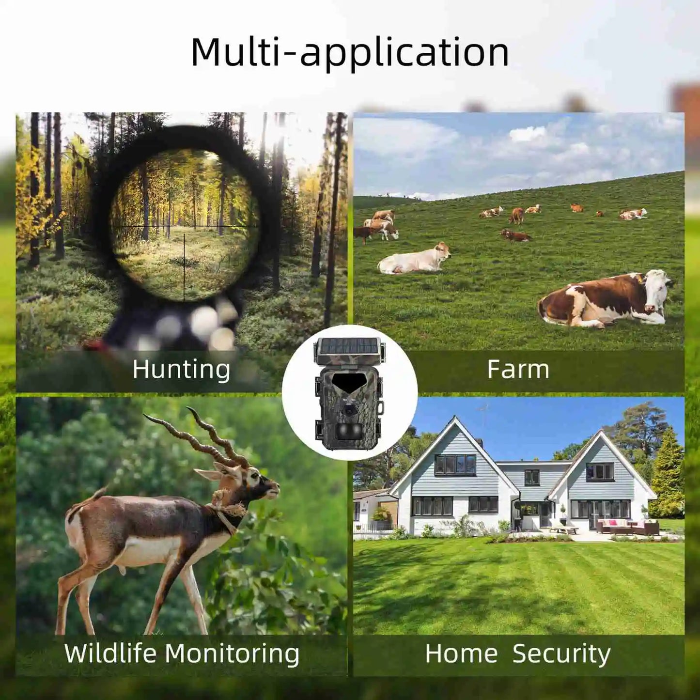Night Vision Motion Activated Game Camera