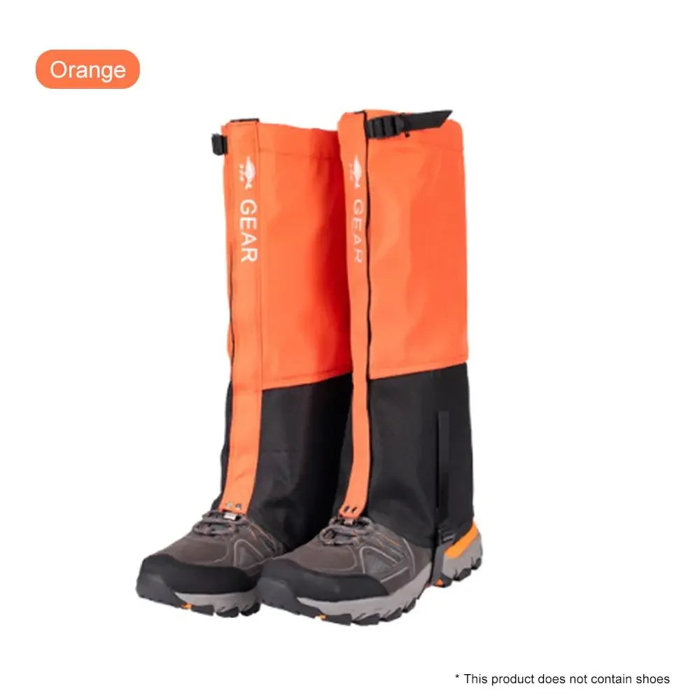 Waterproof Leg Gaiters Attachment for Shoes