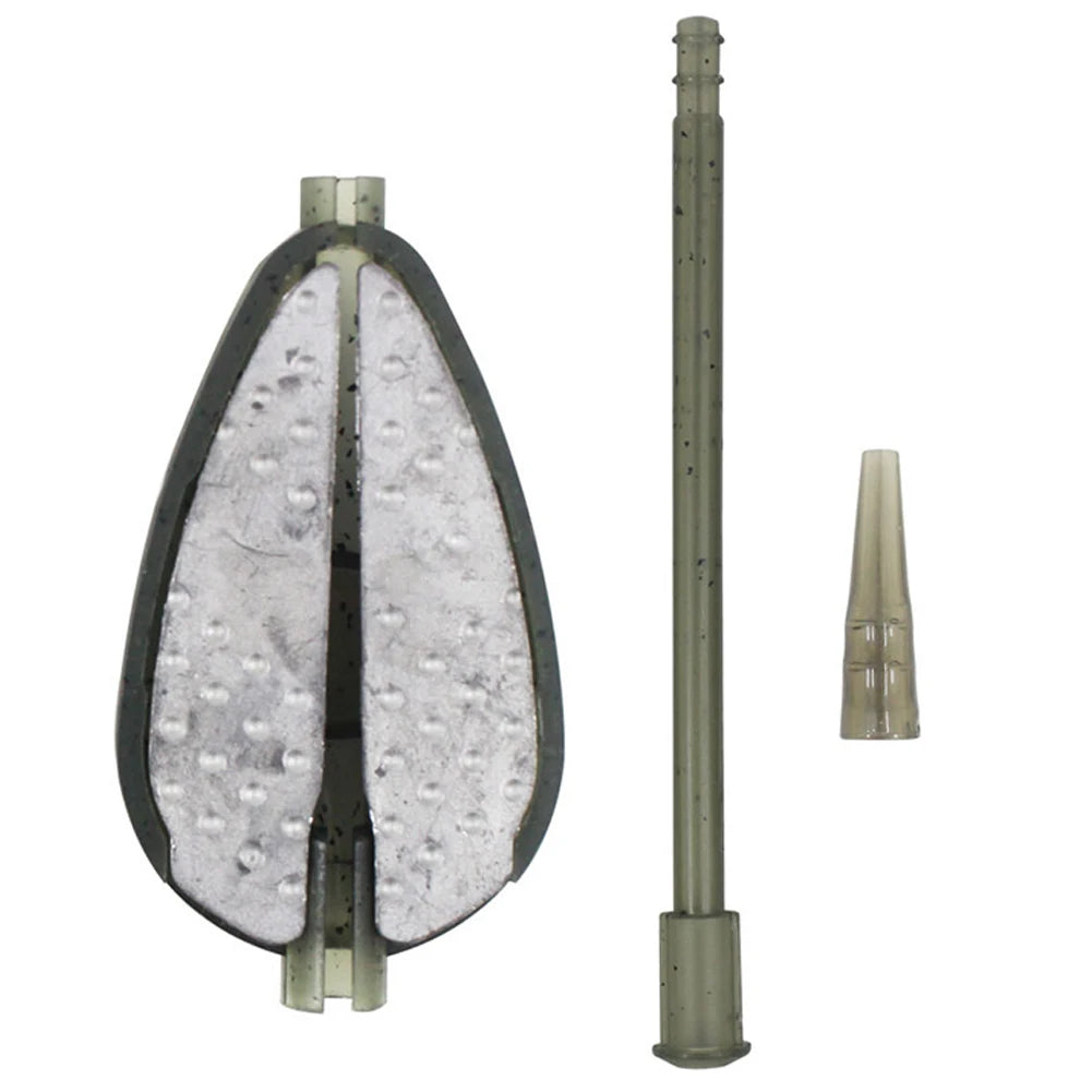 Inline Method Fishing Bait Basket Feeders