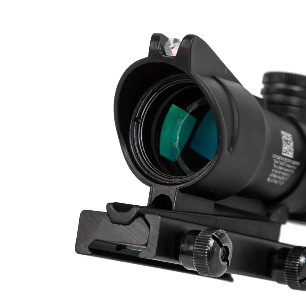 Red Dot Fiber Riflescope Optics /Illuminated