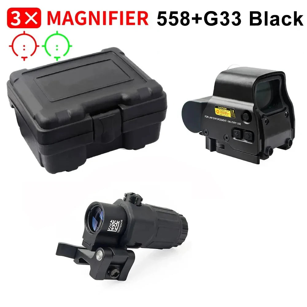 Holographic Sight with Red Dot Optic