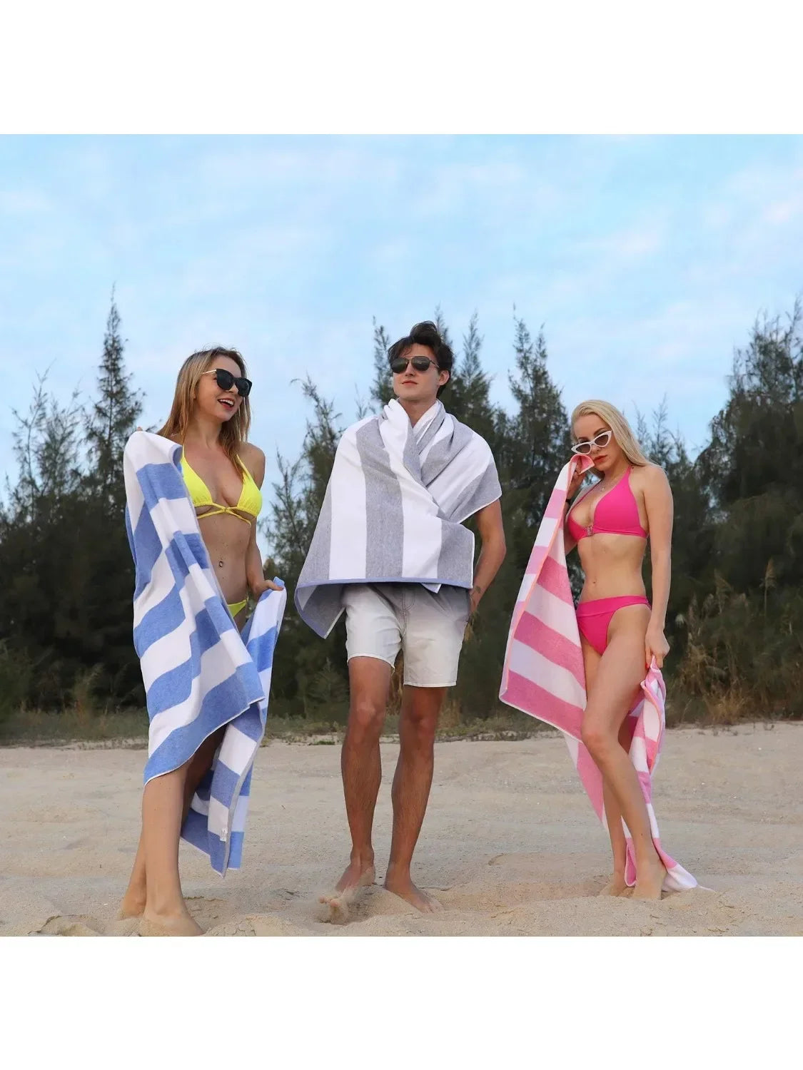 Cotton Oversized beach towel