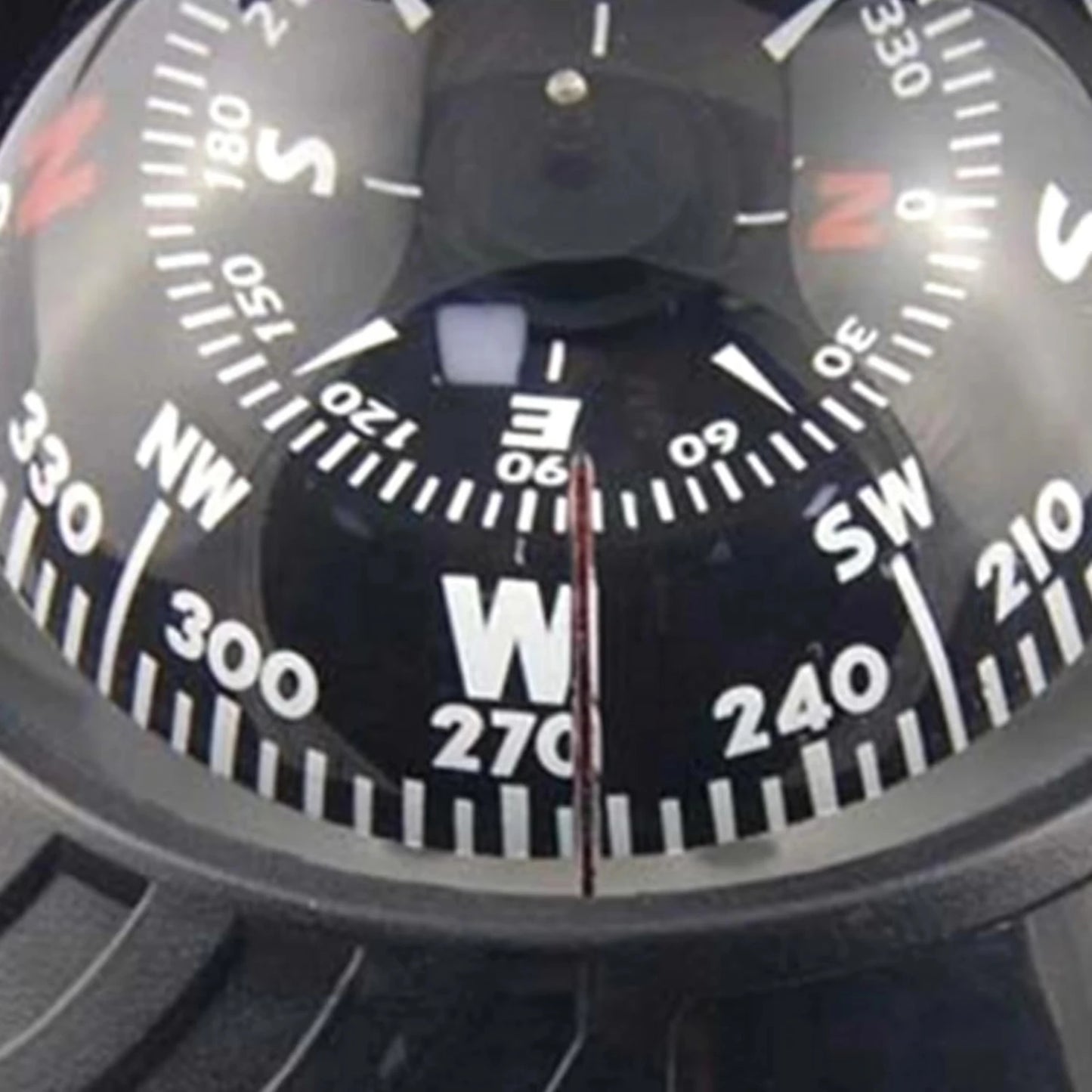 Pivoting Sea Marine Compass with Mount