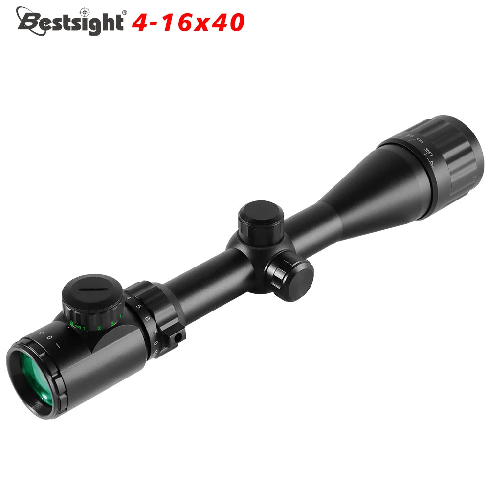 4-16X40 Hunting Riflescope Red&Green Dot Illuminated
