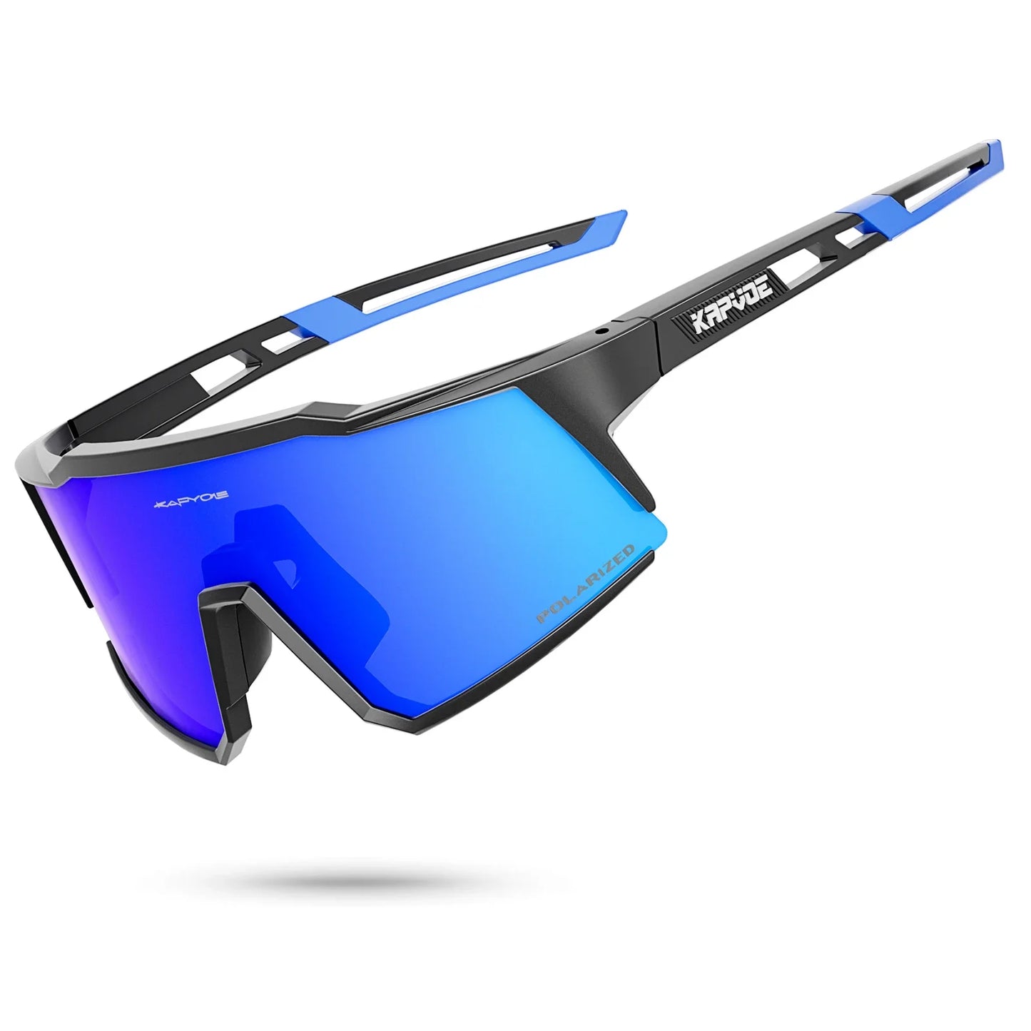 KAPVOE Polarized Cycling Glasses Tr90 Frame for Men Women Outdoor Sunglasses Bike UV400 Goggles Sports Baseball Softball Hiking