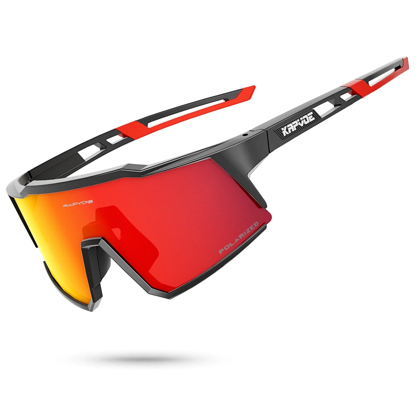 KAPVOE Polarized Cycling Glasses Tr90 Frame for Men Women Outdoor Sunglasses Bike UV400 Goggles Sports Baseball Softball Hiking