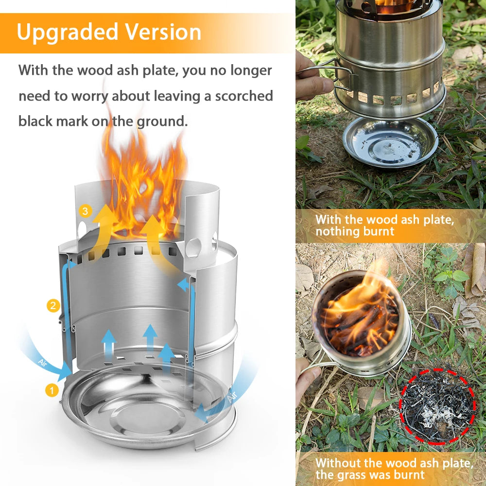 Compact Wood Burning Stove