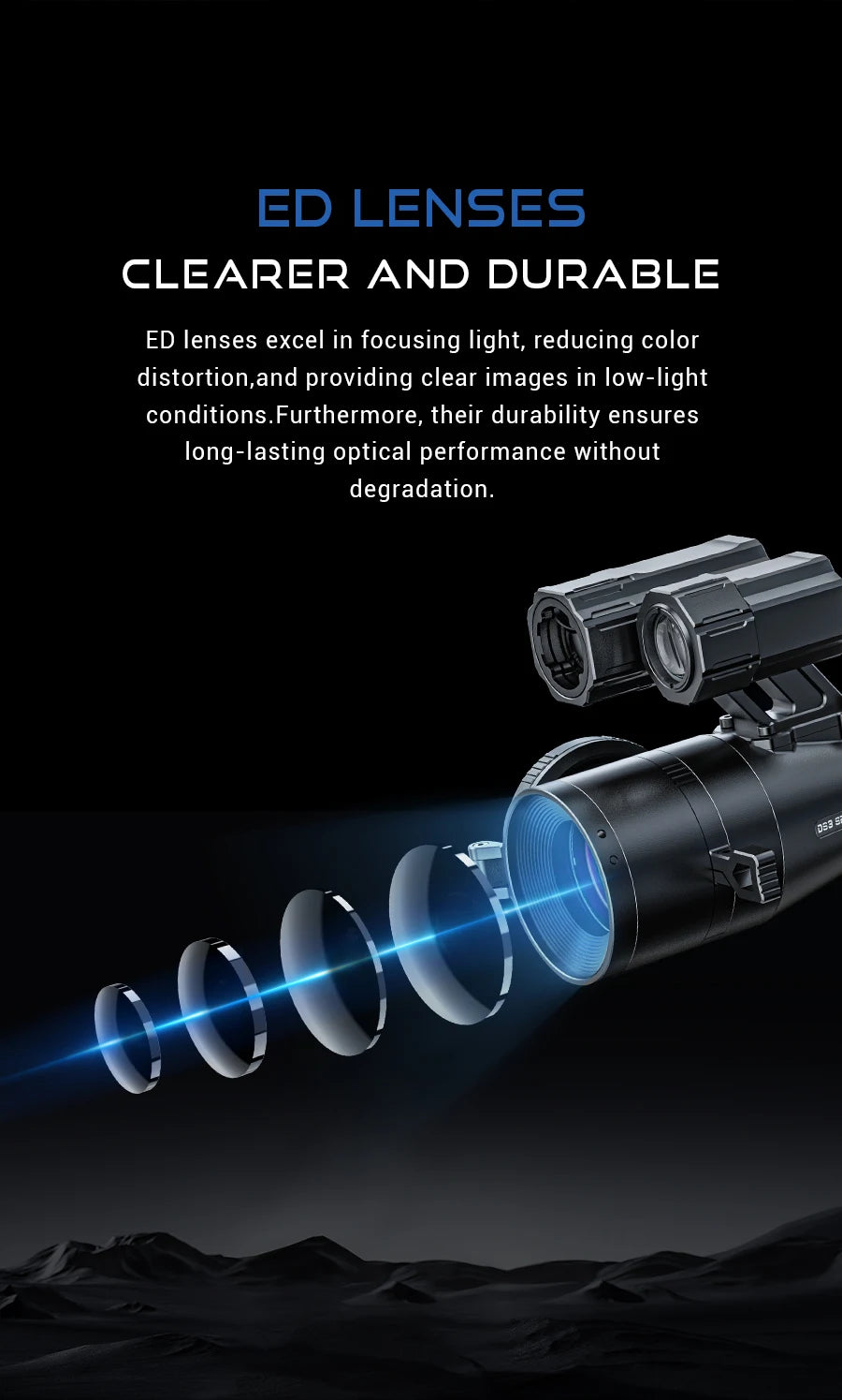 PARD Night Vision Scope Hunting Rangefinder