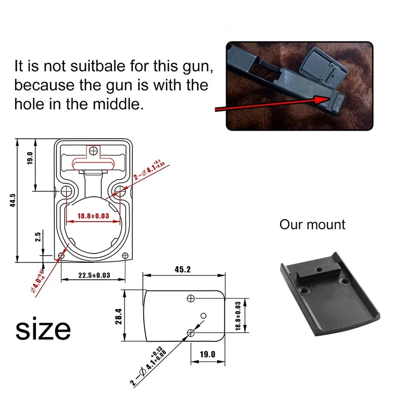 Red Dot Rifle Reflex Scope