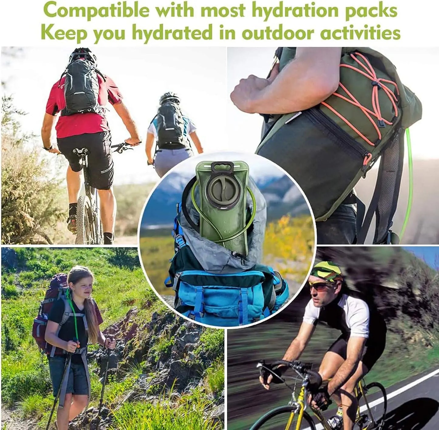 Backpack  2L Water Bladder for Hiking