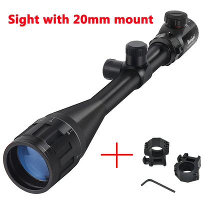 Rifle Scope/ Illuminated Red/Green Reticle