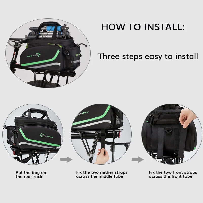 Bicycle Cargo Trunk Rear Rack