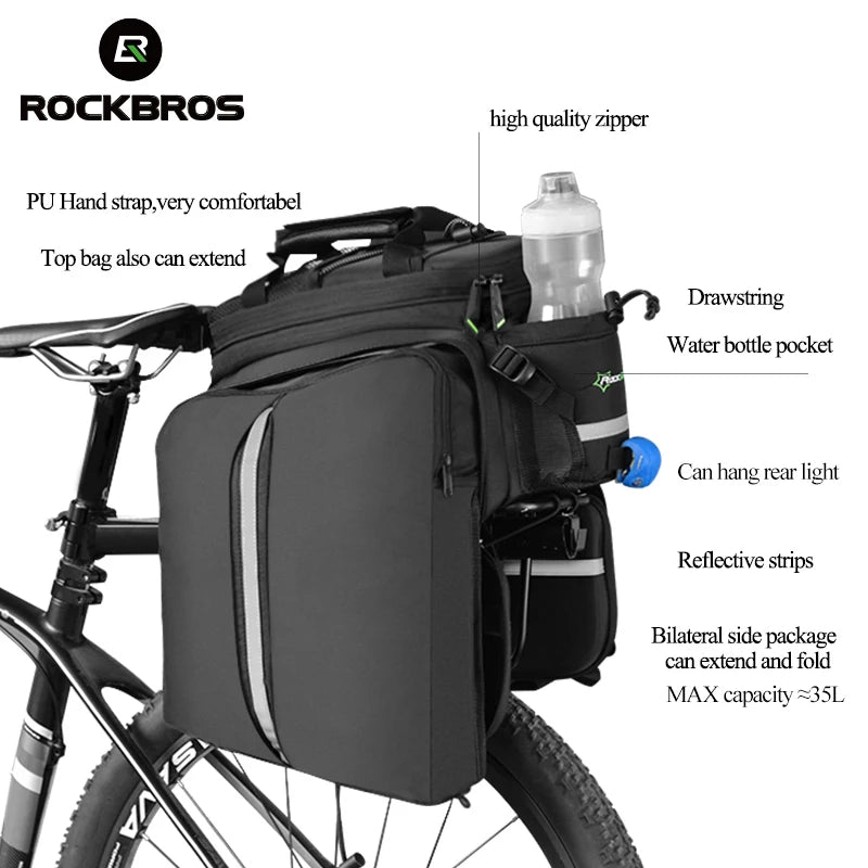 Bicycle Cargo Trunk Rear Rack