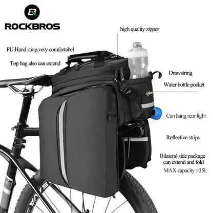 Bicycle Cargo Trunk Rear Rack
