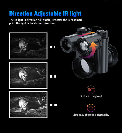PARD NV007SP-LRF  Night Vision Scope Monocular  IR For Hunting