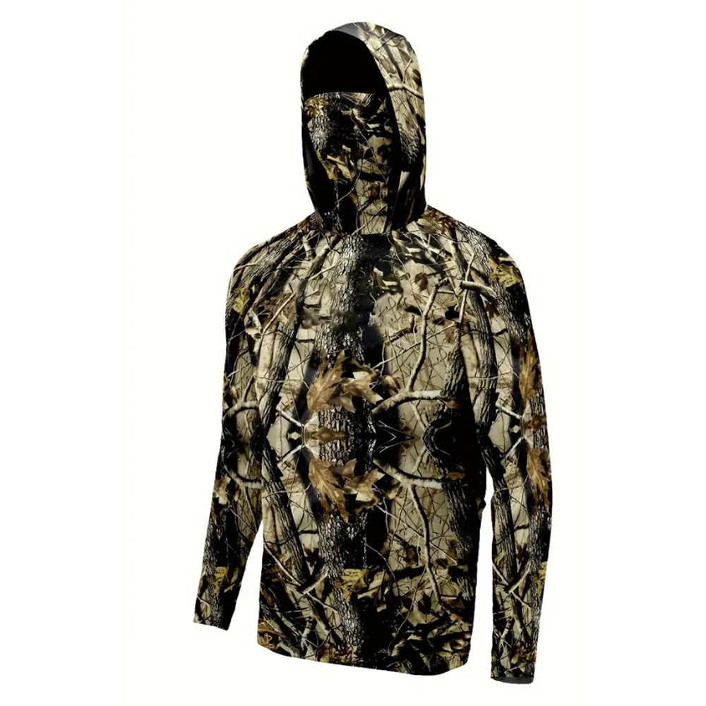 Fishing Hoodie Long Sleeve  Jersey