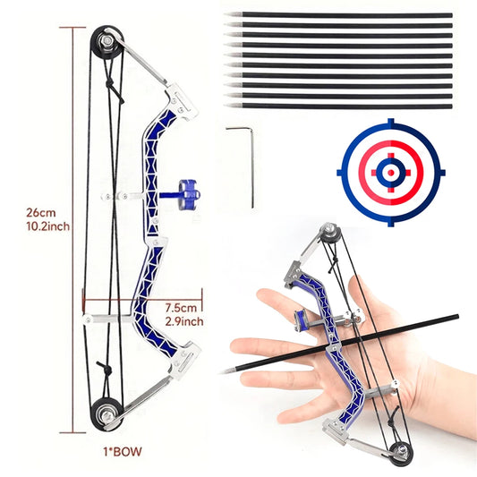 Mini  Compound Bow With 10 Arrows