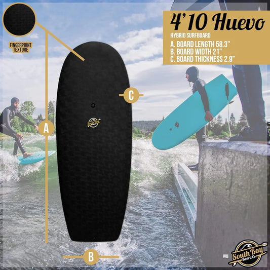 Hybrid Surfboards Shortboard & Longboard Soft-Top  Hard Epoxy .