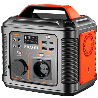 Portable Power Station With Backup Battery