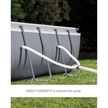 Rectangular Above Ground Swimming Pool Set