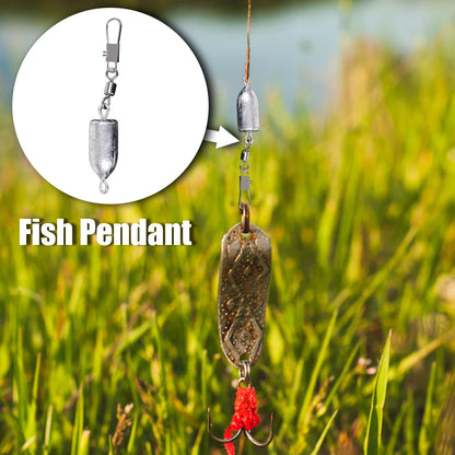 Bullet Weight With Rolling Swivel Inline 10g-60g Fishing Tackle