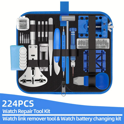 Watch Repair Kit, Professional Repair kit Watch  224pcs,