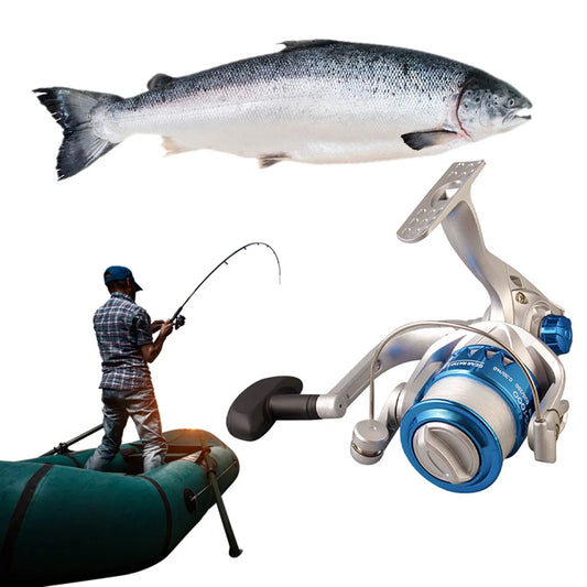 Spinning Reel With Metal for Freshwater and Saltwater