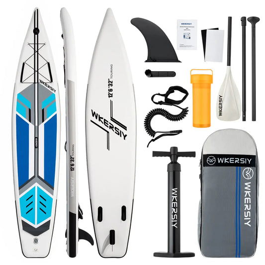 WKERSIY paddle board  inflatable stand up with Backpack Paddles