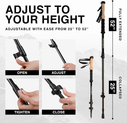 Trekking, Walking, and Hiking Poles