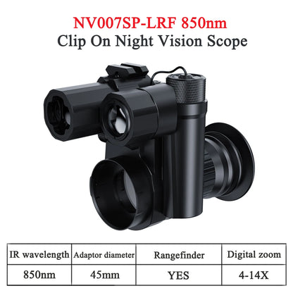 PARD NV007SP-LRF  Night Vision Scope Monocular  IR For Hunting