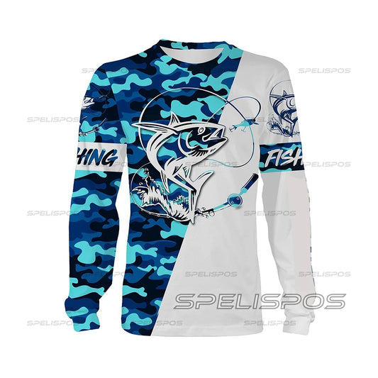Fishing Wear Sailing Shirt Long Sleeve Sun Protection