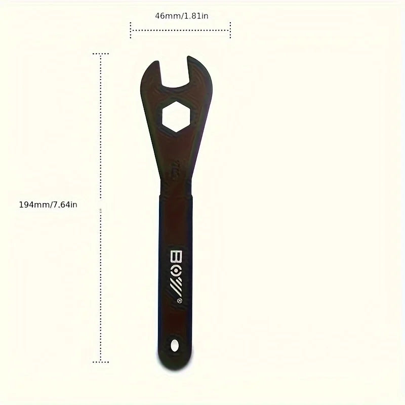 High Carbon Steel Bike Axle Wrench Set