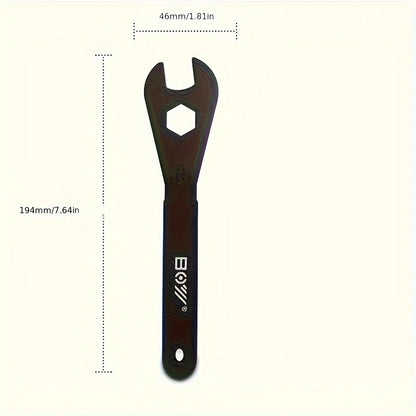 High Carbon Steel Bike Axle Wrench Set