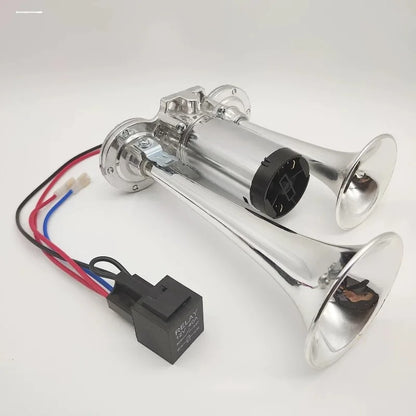 Dual electric air horn kit /speakers