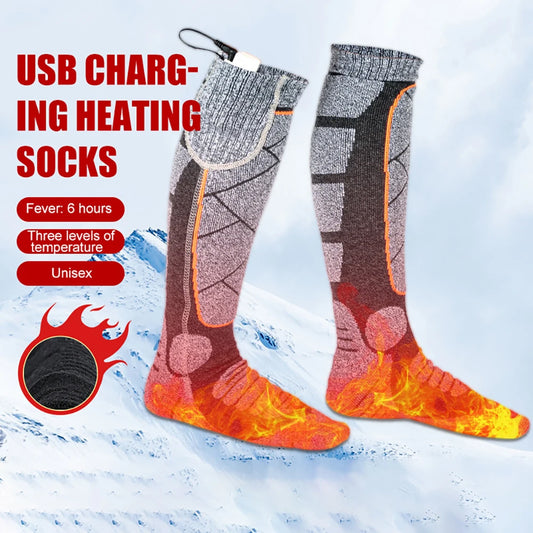 Thermal Socks for Fishing, Camping, Hiking, Skiing