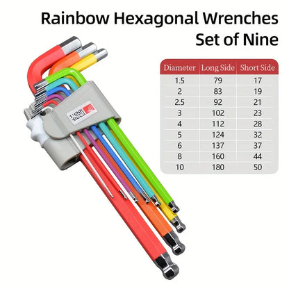 Bike Repair Tools L-Wrench/ Hex Key