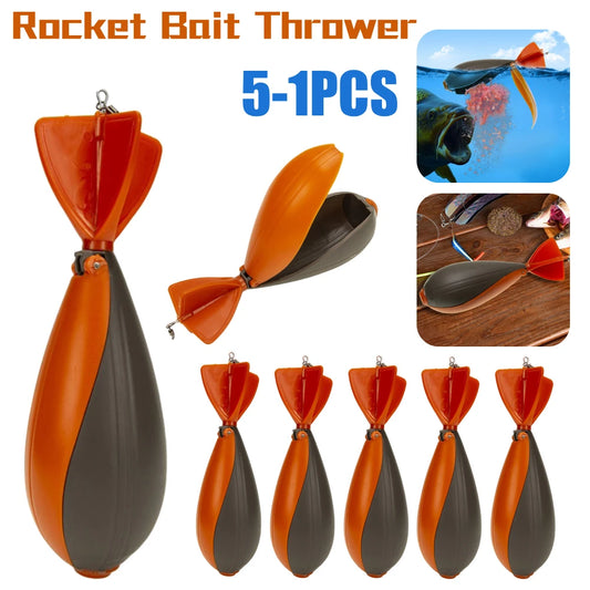 Rocket Bait Thrower Bomb Feeder Float