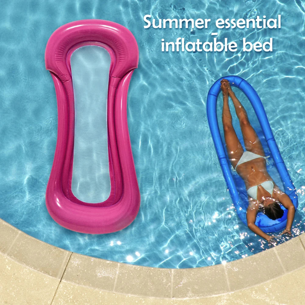 Inflatable Floating Mattress Beach Lounge Chair