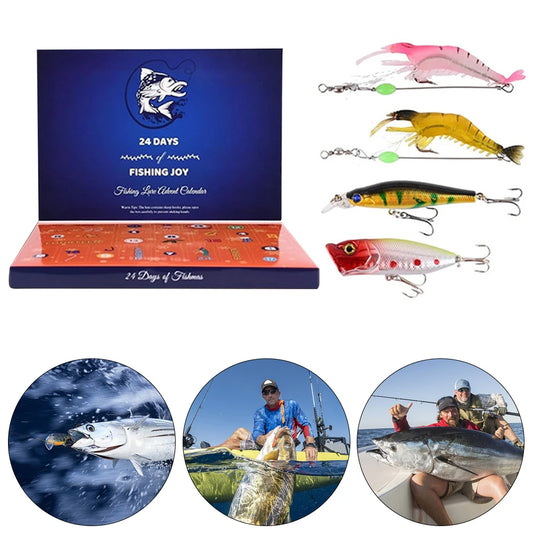 Colorful Christmas Fishing  Lures Set