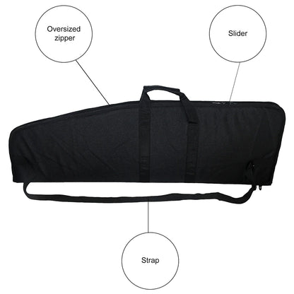 Rifle Case  with 5 Pouches for  Transport