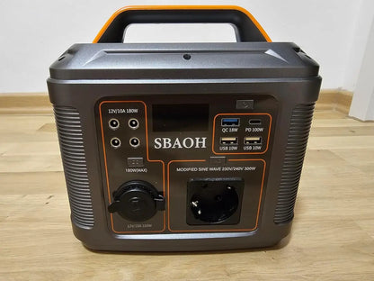 Portable Power Station With Backup Battery