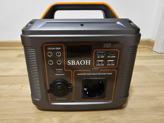 Portable Power Station With Backup Battery