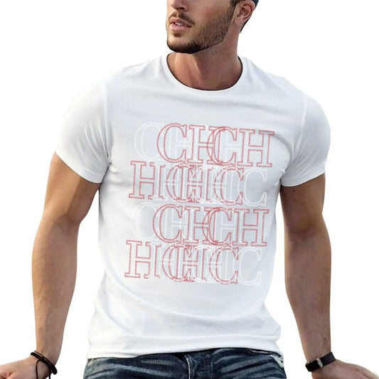 Summer  Letter pattern T-shirt  Short Sleeve