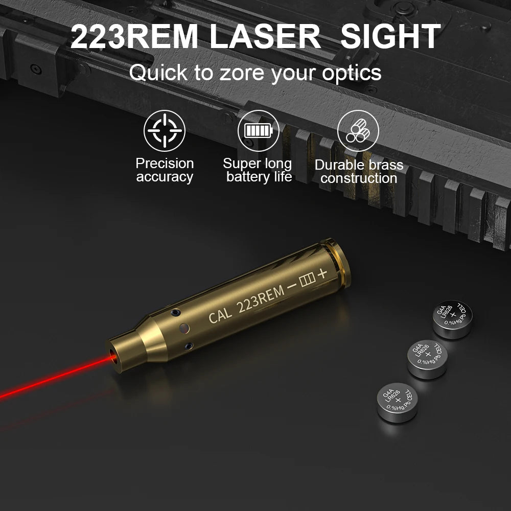 Red Dot Laser Brass  Boresighter